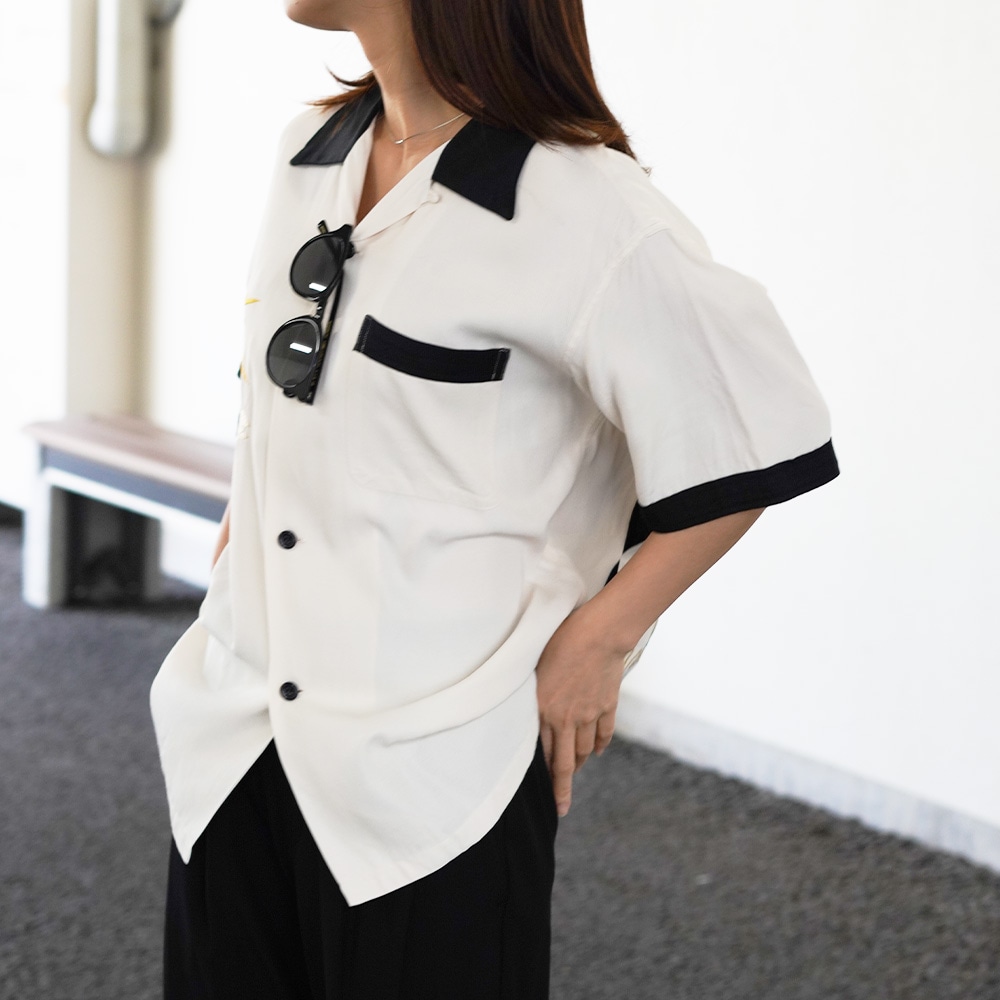 テーラー東洋 ボウリングシャツ メンズ スカシャツ TAILOR TOYO Lot No