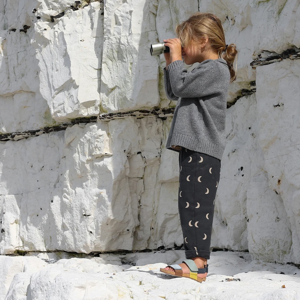 パンツ  キッズ  ベビー オーガニックズー  Organic Zoo Charcoal Midnight Traveller Pants 13CMTP