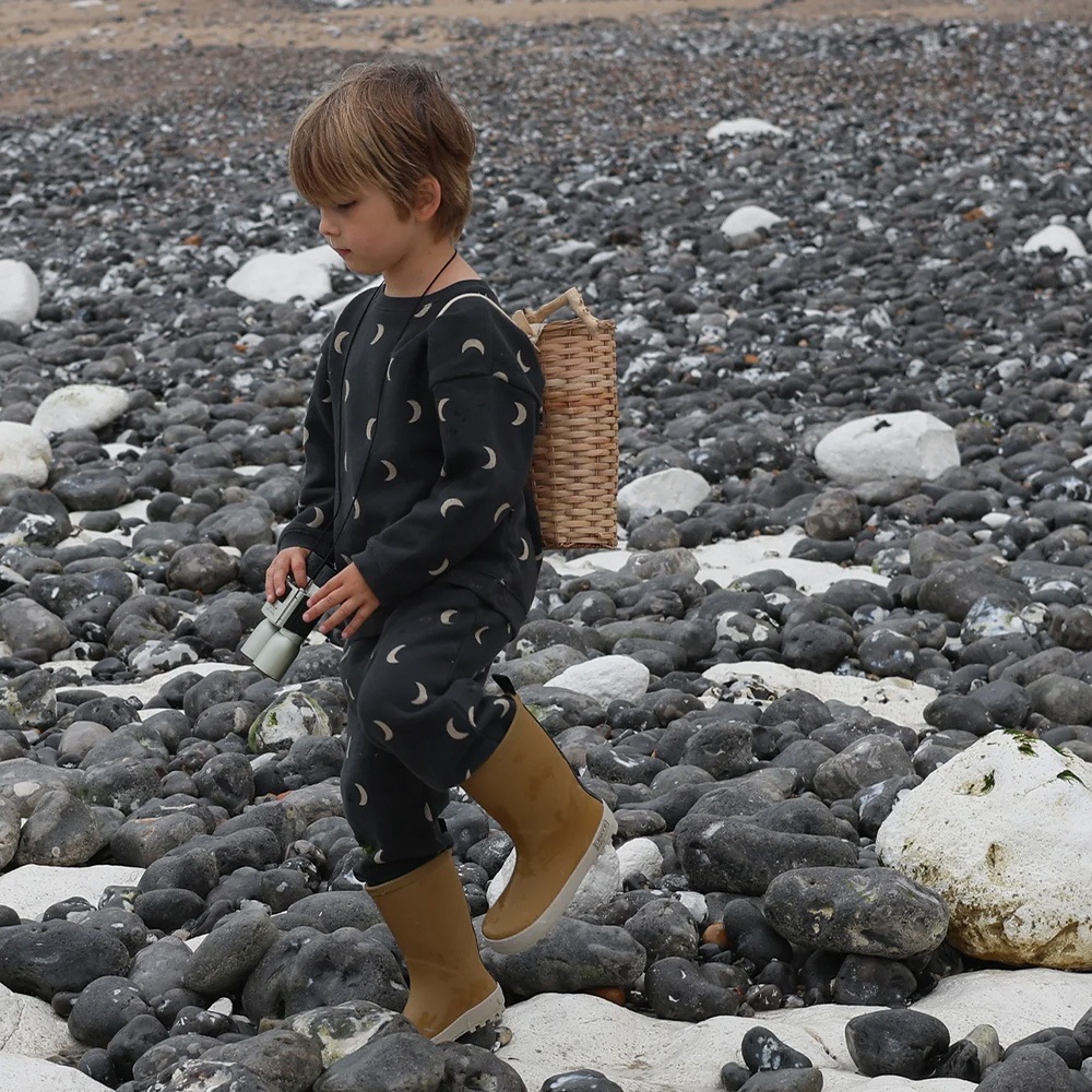 パンツ  キッズ  ベビー オーガニックズー  Organic Zoo Charcoal Midnight Traveller Pants 13CMTP