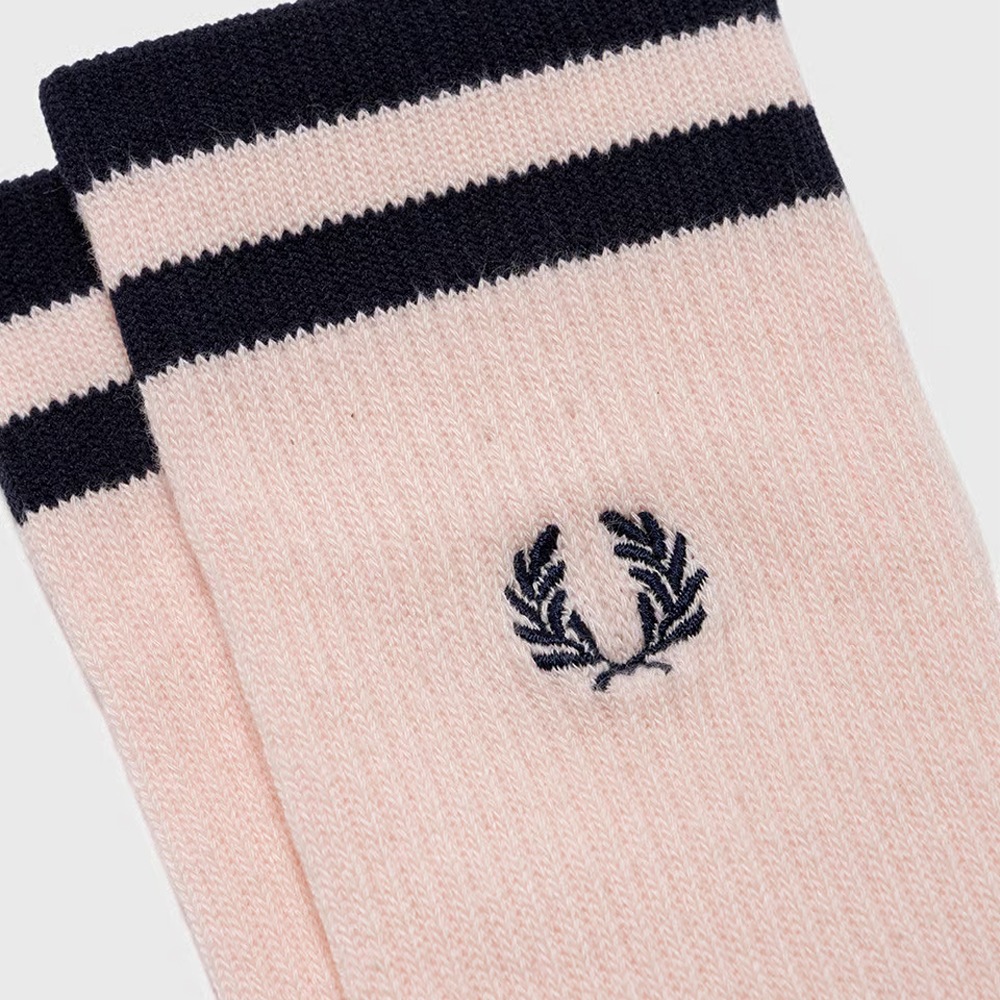ソックス メンズ レディース フレッドペリー 靴下 ティップドスポーツソックス FRED PERRY TIPPED SPORTS SOCKS 23-27cm 【国内正規品】 F20010