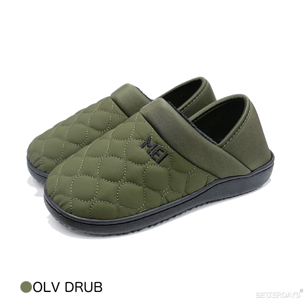 モックシューズ MEI メイ キルティング スリッポン バブーシュ ルーム