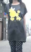accu milia ロングTシャツ　プードル柄|オーナー様用|accu milia (by Victory)