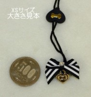 G-XS-2　ドット髪留め（ハートゴールド）|Fifi アクセサリー&TOY＆ハンガー|Fifi&RomeoFinalSALE
