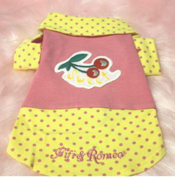 Fifi&Romeo �ԥ����f-062 2tone�ԥ�/yellow�ɥåȡ������꡼