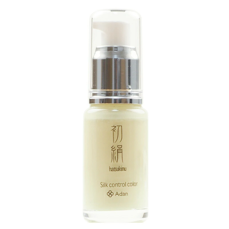 【Adan｜アーダン】日本製 初絹シルクファンデーション 30ml【国産シルク主原料】乾燥肌 敏感肌 うるおい（無添加｜無鉱物油 界面活性剤不使用 ノンアルコール ノンケミカル 無香料）UV対策 軽い付け心地＆保湿 リキッドファンデ
