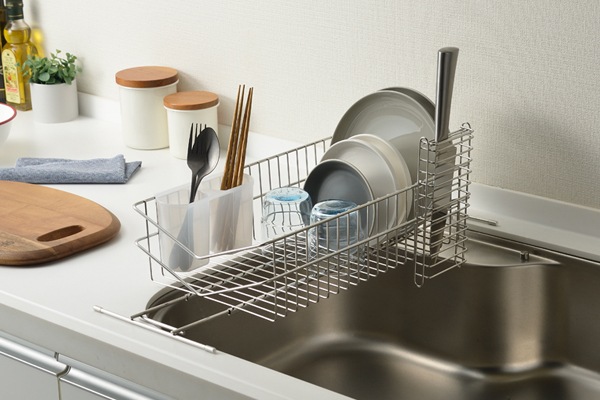 水切りラック ステンレス製 レギュラータイプ 幅45.5cm 楽天市場】【楽天スーパーSALE10%OFF】【値下げ】 水切りラック