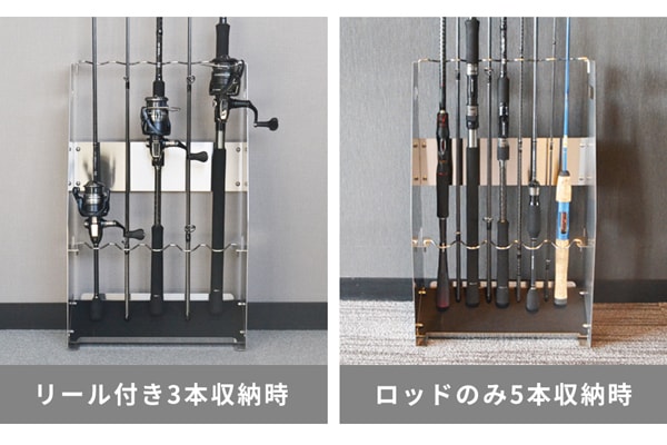 haRo さん専用リールスタンド25ミリ ＆組立式ロッドスタンド8本組立式2 点 haRo さん専用リールスタンド25ミリ ＆組立式ロッドスタンド8本
