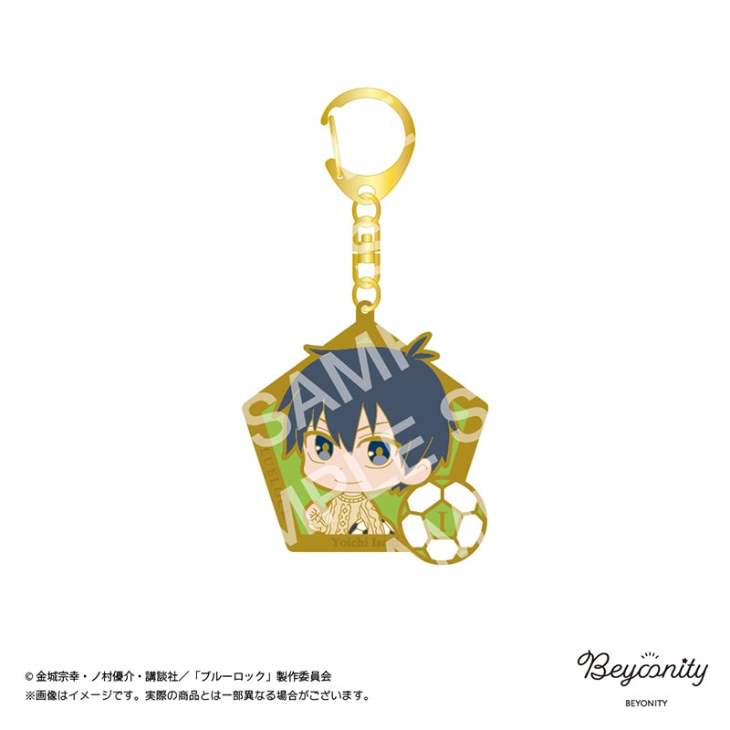 ブルーロック すときゃら メタルキーホルダー【A：潔世一】 | ブルー