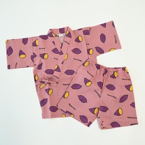 【定番】nicohrat 甚平 / ブルー