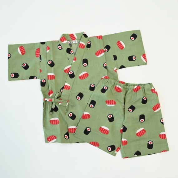 【定番】nicohrat 甚平 / ブラック