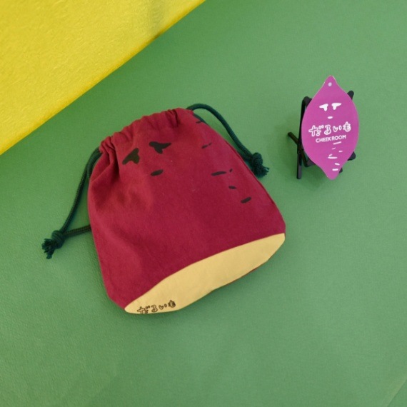 【24FW】だるいも巾着S / パープル