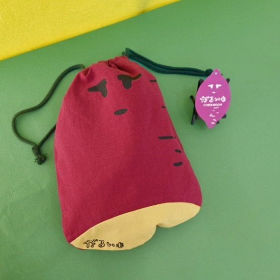 【24FW】だるいも巾着M / パープル