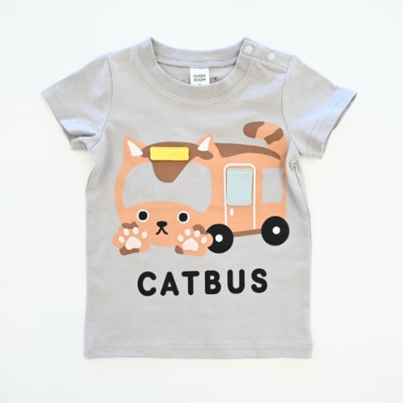 【25PS】CATバスTシャツ / グレー