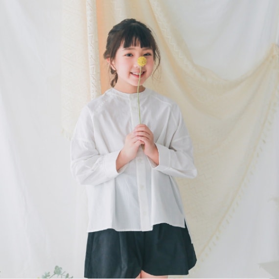 【25PS】ワイドシャツ / アイボリー