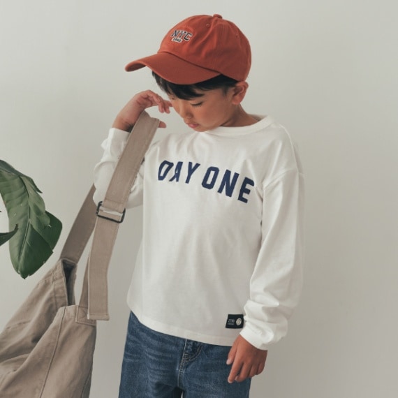 【25PS】DAY ONEロングＴシャツ / オフホワイト