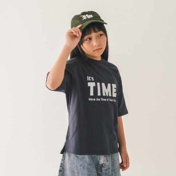 【25PS】TIMETシャツ / ネイビー