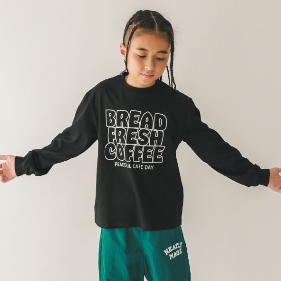 【25PS】BREADロングＴシャツ / ブラック