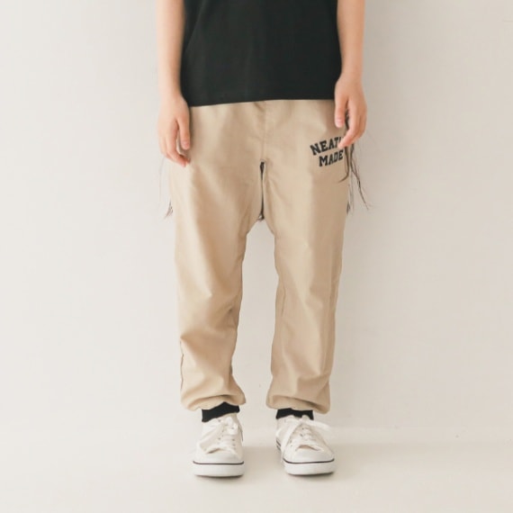 【25PS】ナイロンロングパンツ / ベージュ