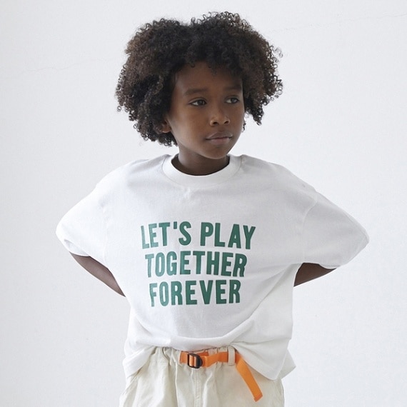 【25PS】LET'S PLAY Tシャツ / ホワイト