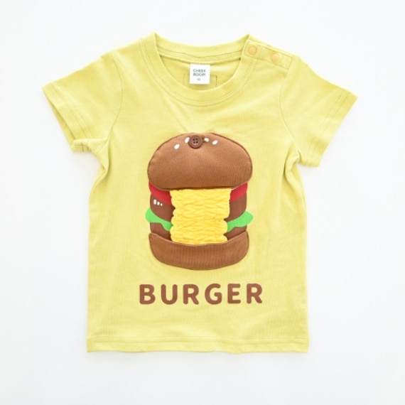 【25SS】ハンバーガーTシャツ / ライトグリーン