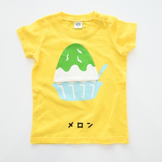 【25SS】かき氷Tシャツ / イエロー