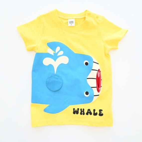 【25SS】くじらTシャツ / イエロー