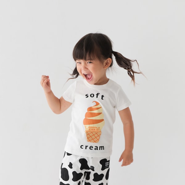 【25SS】ソフトクリームTシャツ / オフホワイト