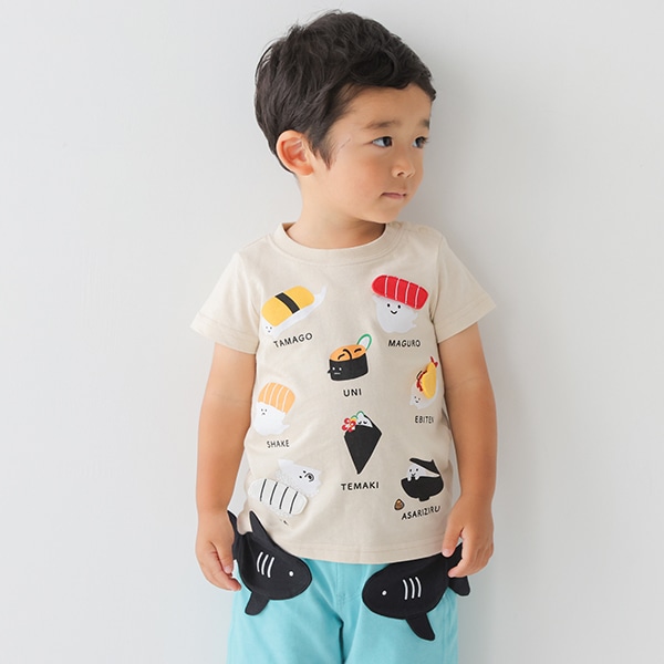 【25SS】おばけのお寿司Tシャツ / アイボリー