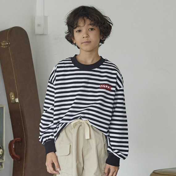 ERL ボーダーTシャツ　2025ss MULTI BORDER T-SHIRT | ANCELLM(アンセルム) / トップス