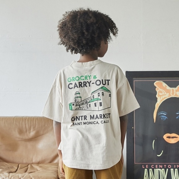 【25SS】GNTR MARKET Tシャツ / サンド