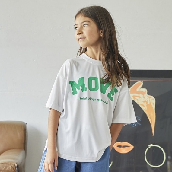 【25SS】MOVE ドライTシャツ / ホワイト