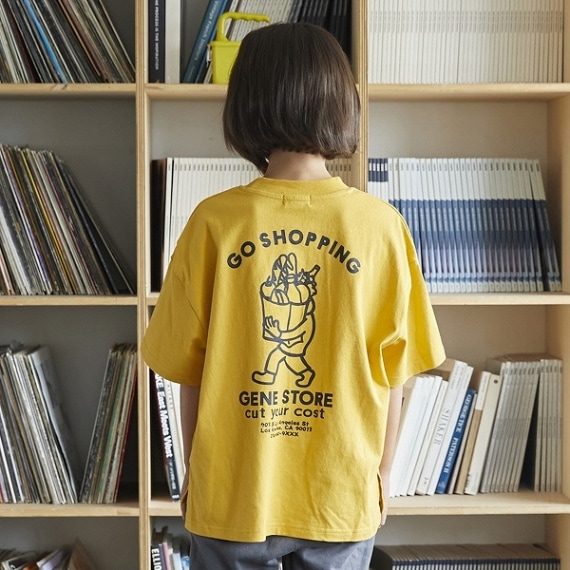 【25SS】BESIDE YOU ビッグTシャツ / イエロー
