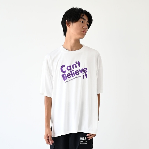 【25SS】Believe ドライTシャツ / ホワイト