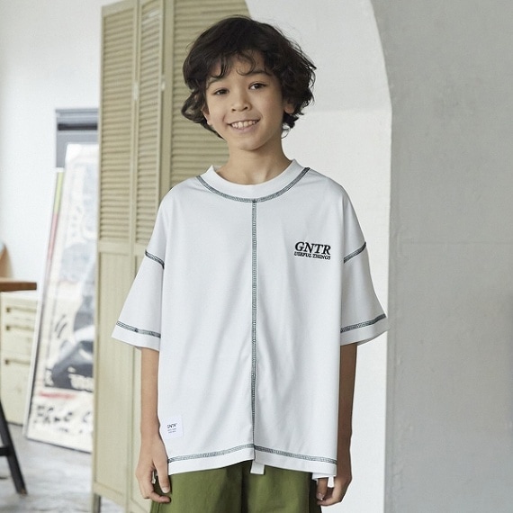 【25SS】切り替え ドライTシャツ / ホワイト