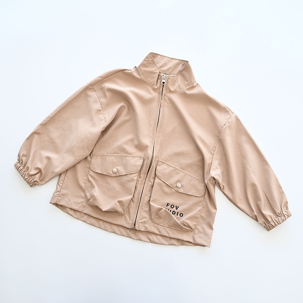 【25SS】スタンドカラーJK / ベージュ