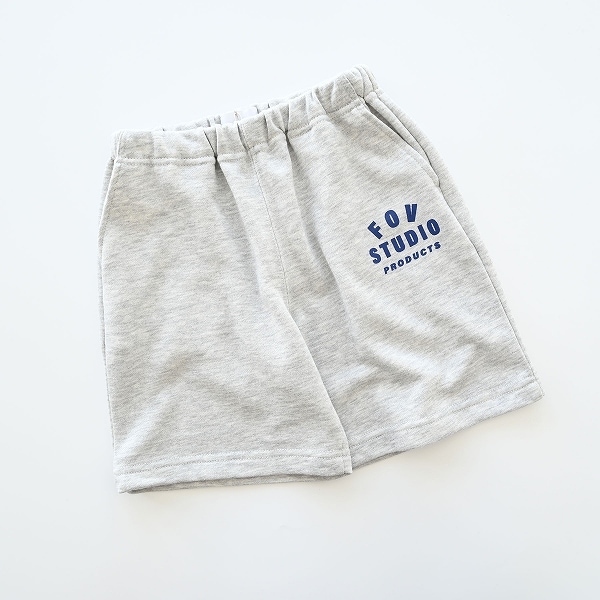 【25SS】スウェットショートパンツ / 杢グレー