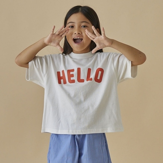 【25SS】HELLO Tシャツ / ホワイト