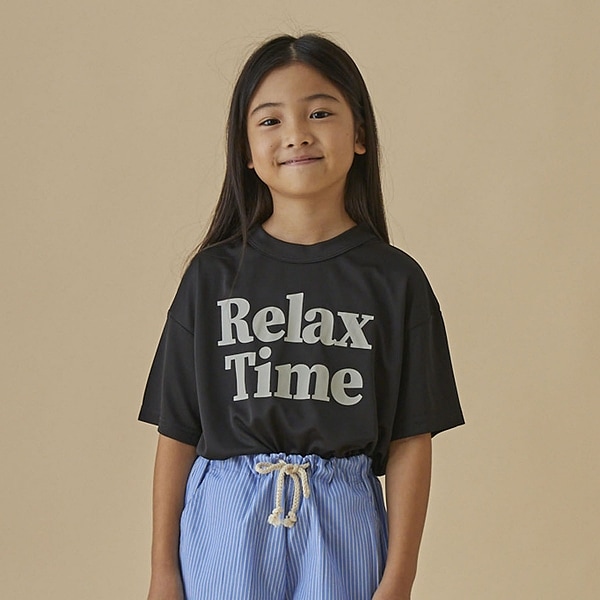 【25SS】Relax Time ドライTシャツ / ブラック