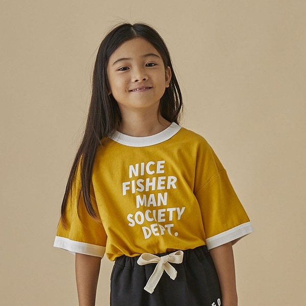 【25SS】FISHERMAN Tシャツ / イエロー