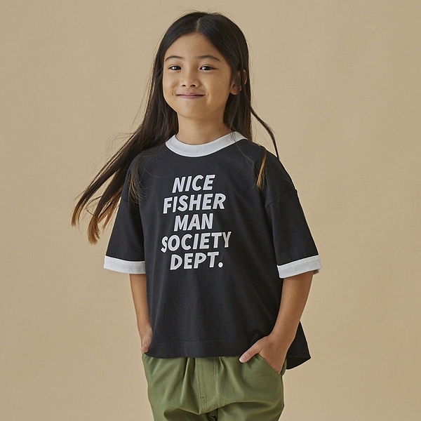 【25SS】FISHERMAN Tシャツ / ブラック