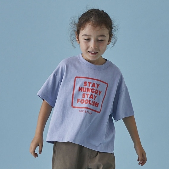 【25SS】STAY HUNGRY Tシャツ / サックス