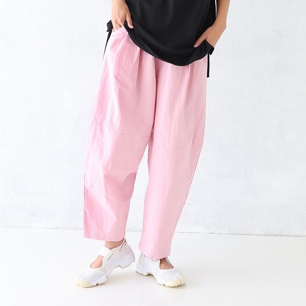 【25SS】タックバルーンパンツ / ピンク