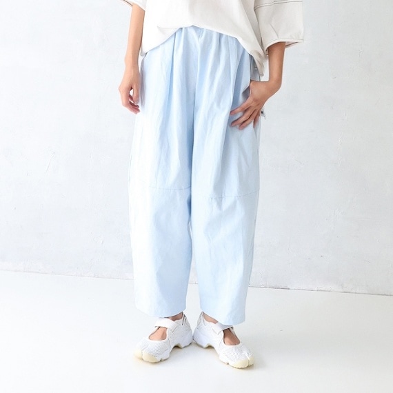 【25SS】タックバルーンパンツ / サックス