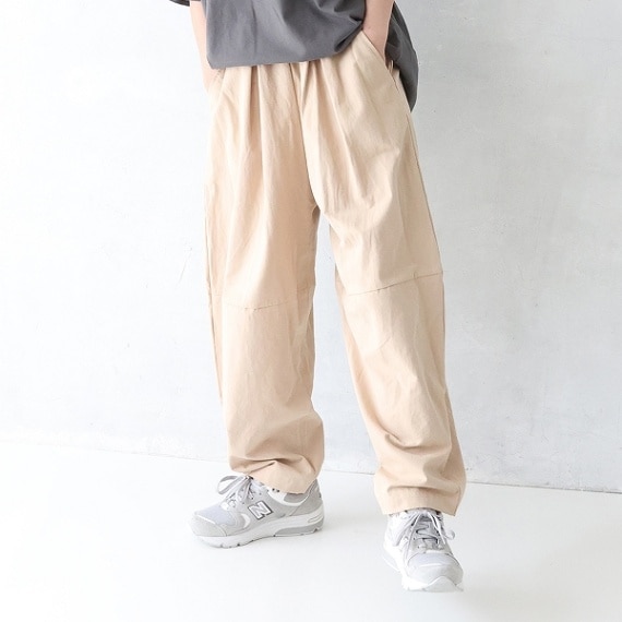 【25SS】タックバルーンパンツ / ベージュ