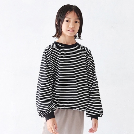 【25SS】ボーダー L/S Tシャツ / ブラックボーダー