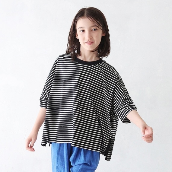 【25SS】ボーダーTシャツ / ブラックボーダー