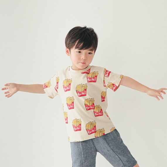 【25SS】ポテトTシャツ / アイボリー