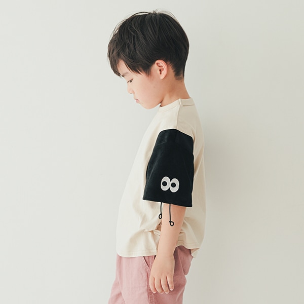 【25SS】モンスター袖Tシャツ / アイボリー