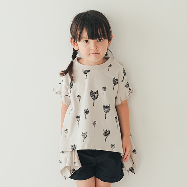 【25SS】チューリップTシャツ / グレー