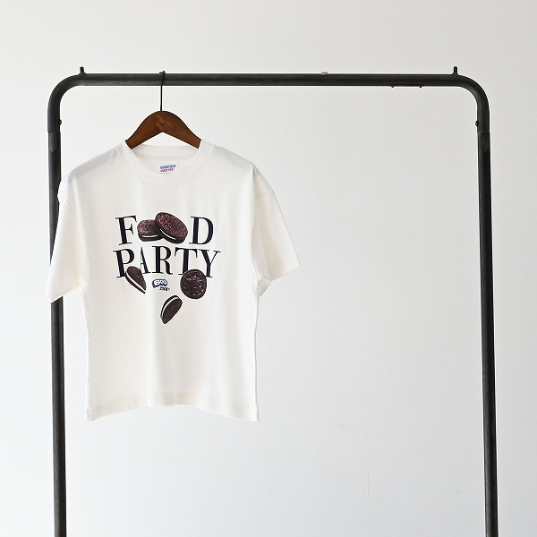 【25SS】FOODPARTY Tシャツ / ホワイト